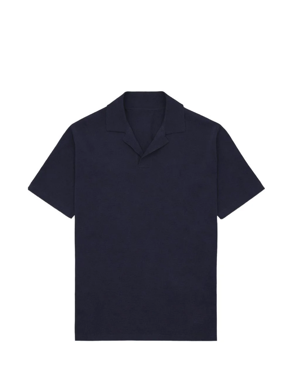 Adrien camp-collar polo shirt - 1