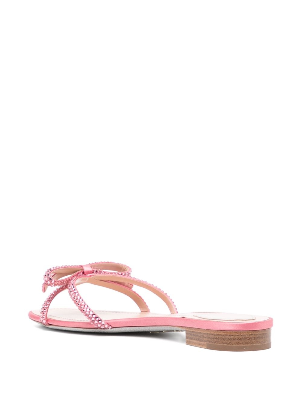crystal embellishment sandals - 3