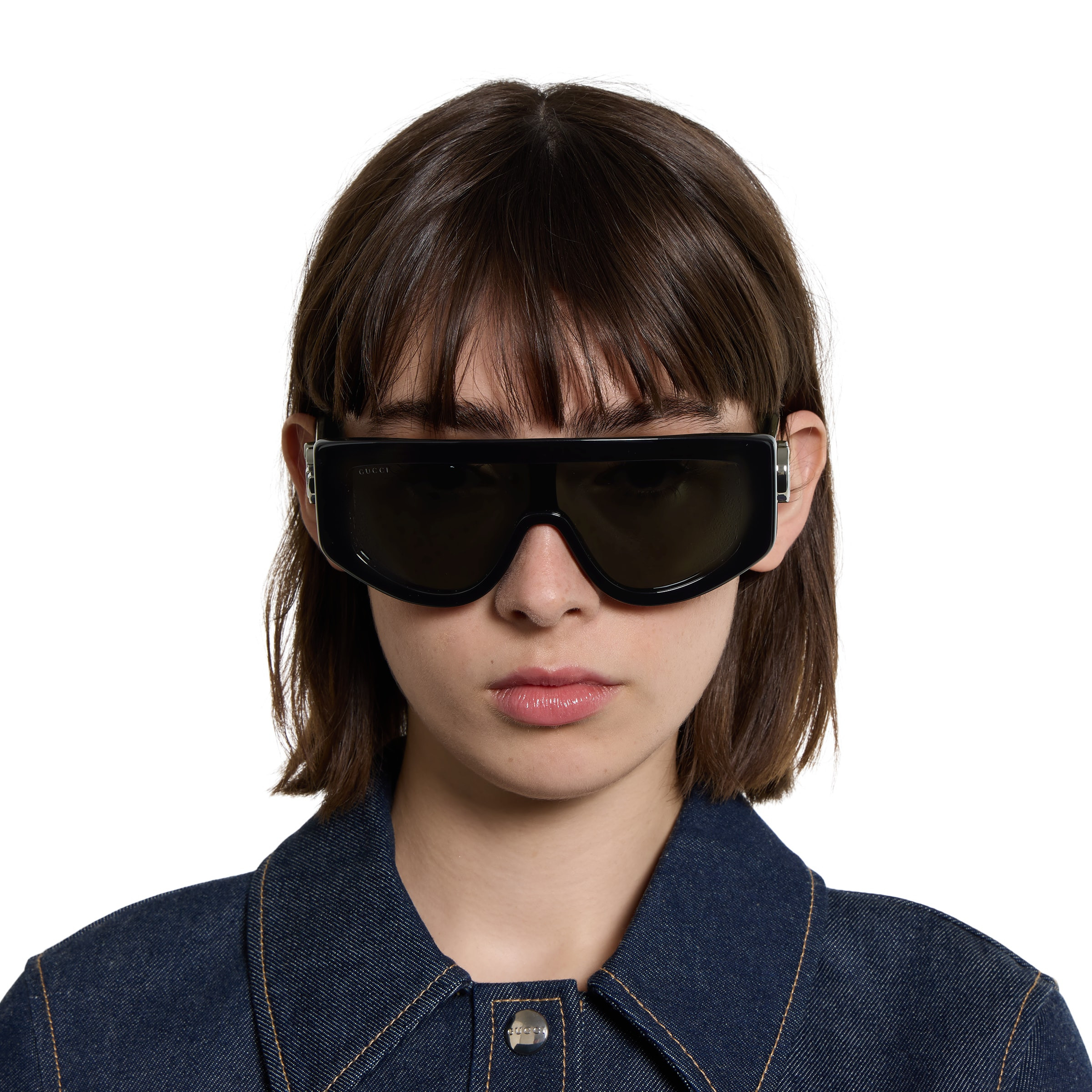 Rectangular frame sunglasses - 3
