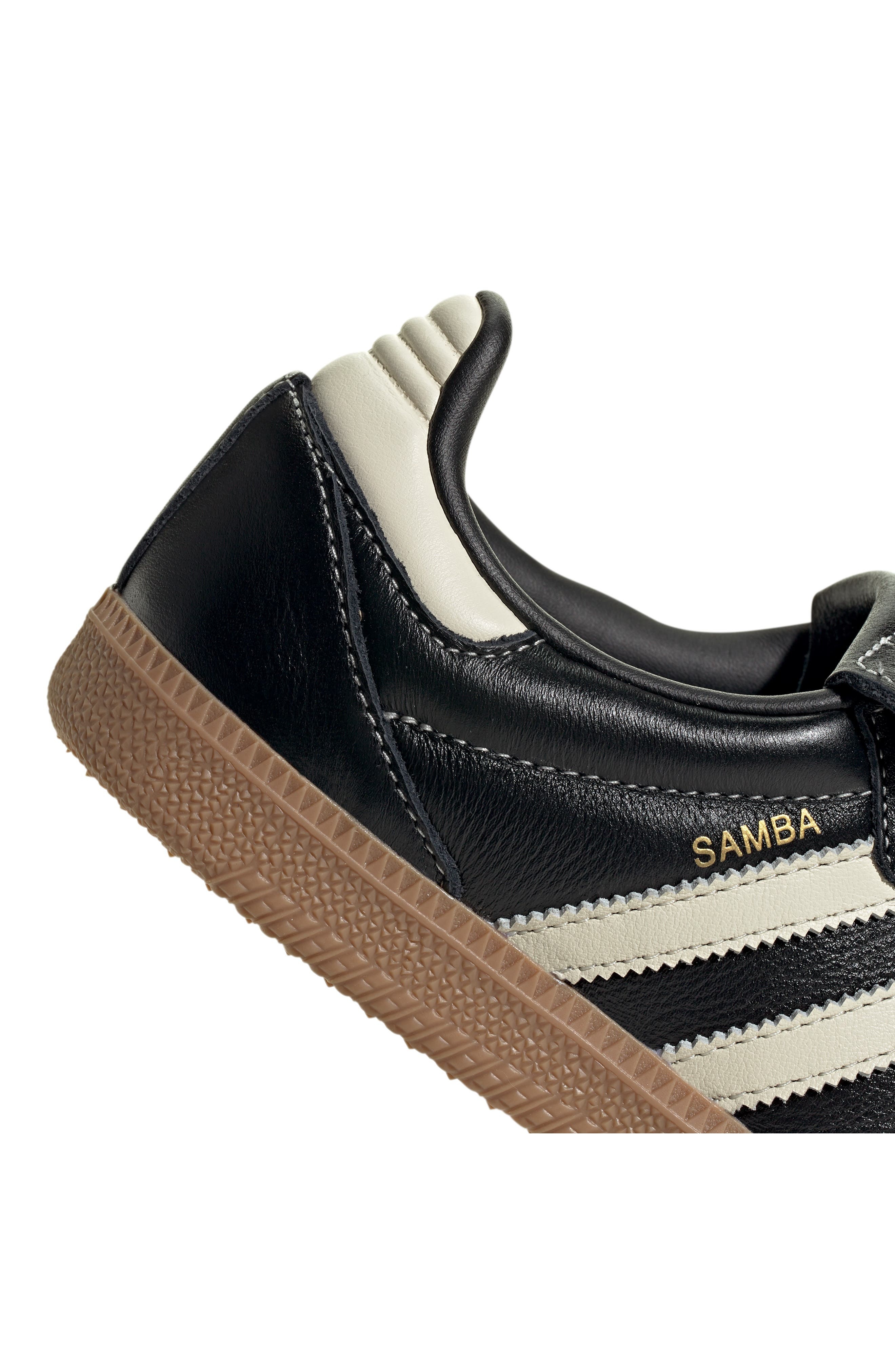 adidas Samba LT Sneaker in Black/Cream White/Gum at Nordstrom - 8
