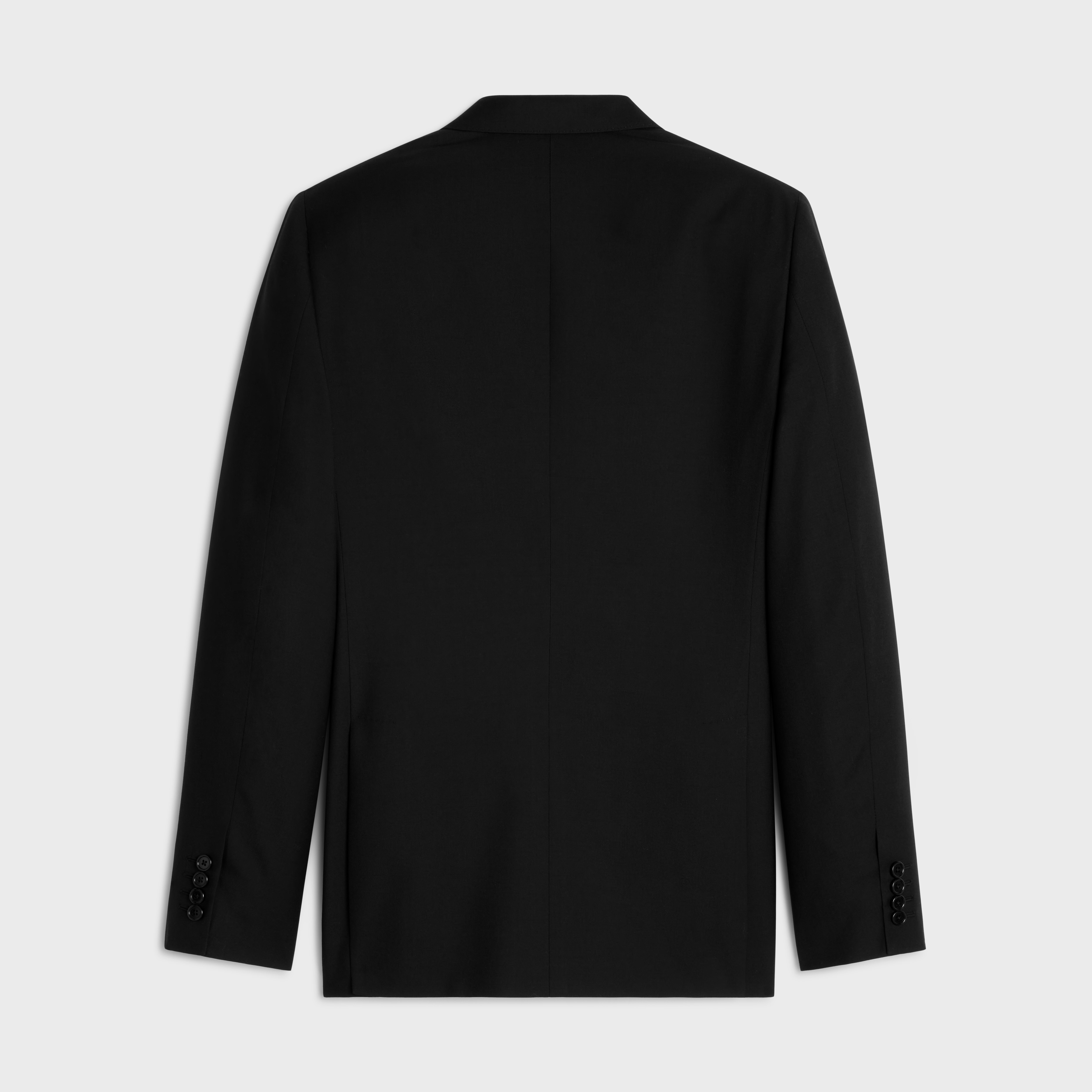 CLASSIC JACKET IN WOOL GABARDINE - 2