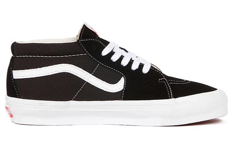 Vans Vaults Sk8-Mid OG LX 'Black White' VN0A4BVCBA2 - 2