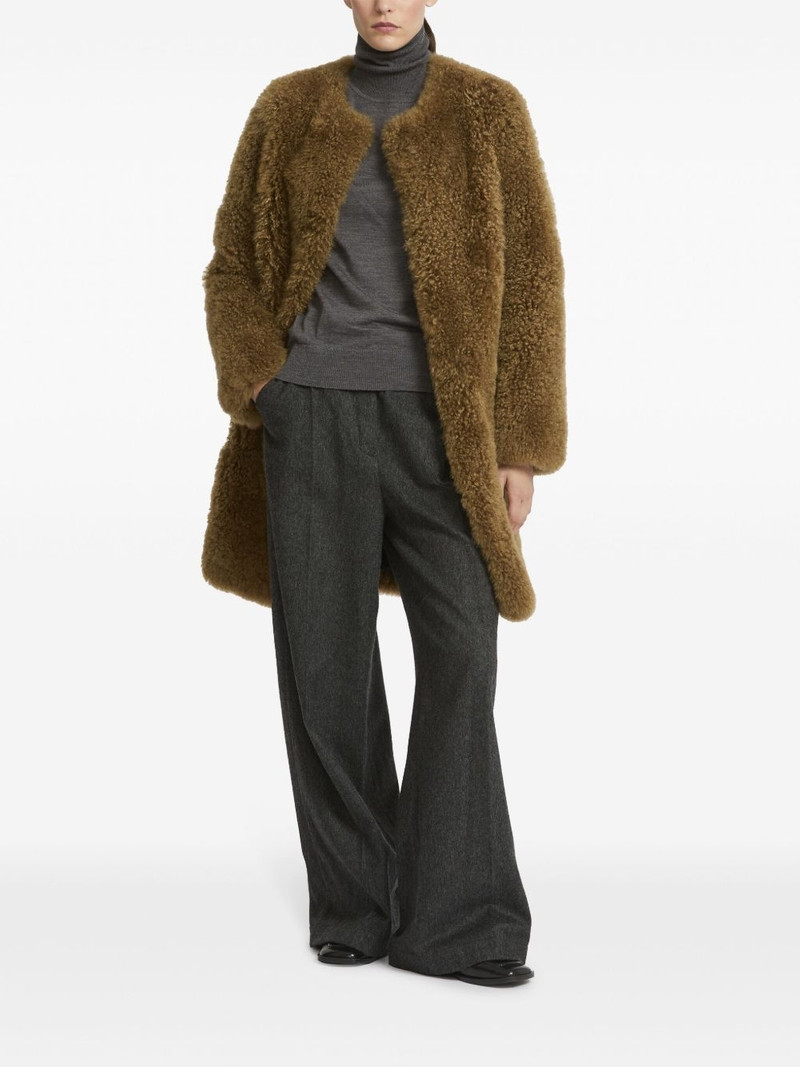 Yves Salomon belted coat outlook