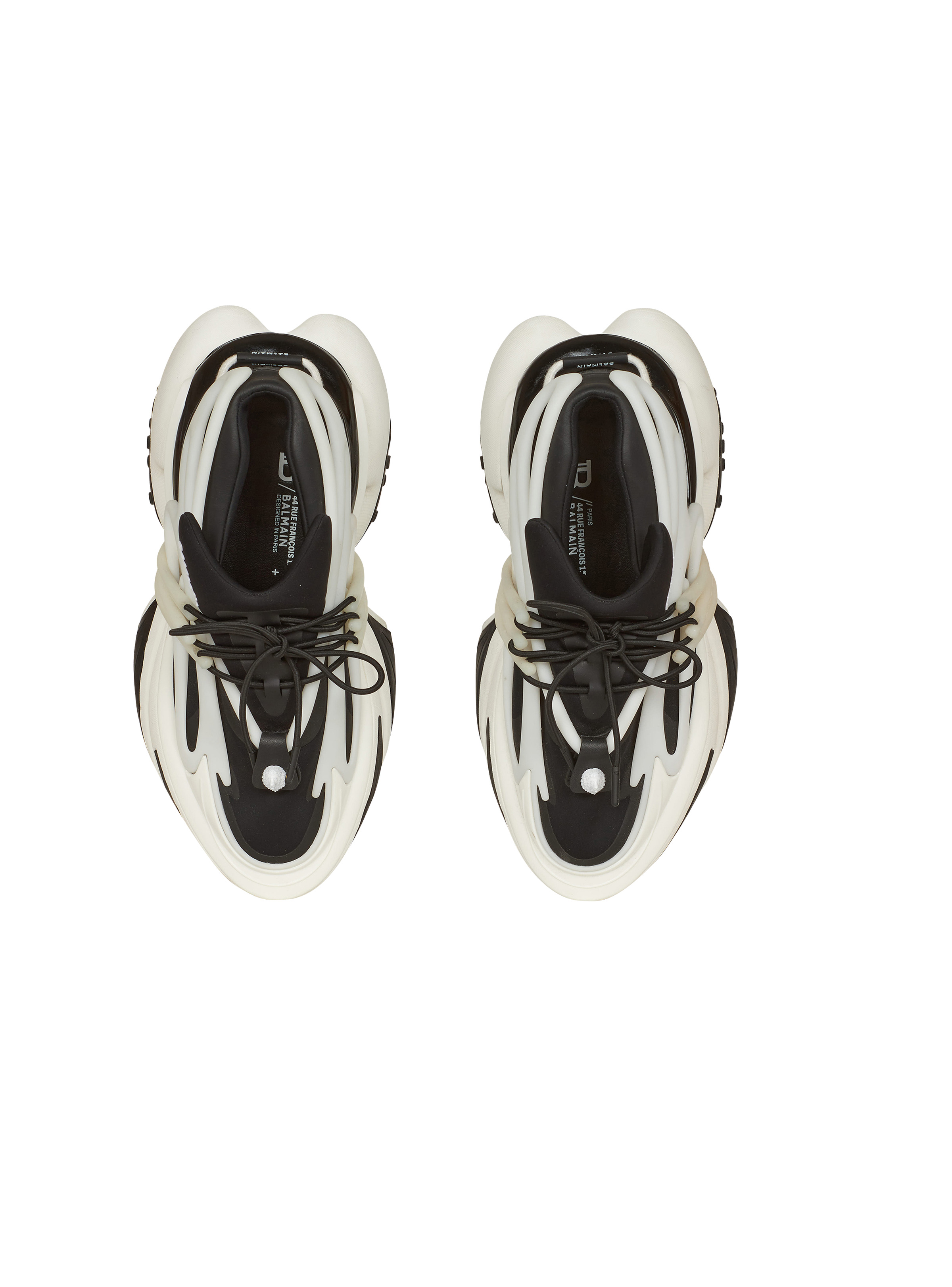 Unicorn low-top trainers in neoprene and leather - 3