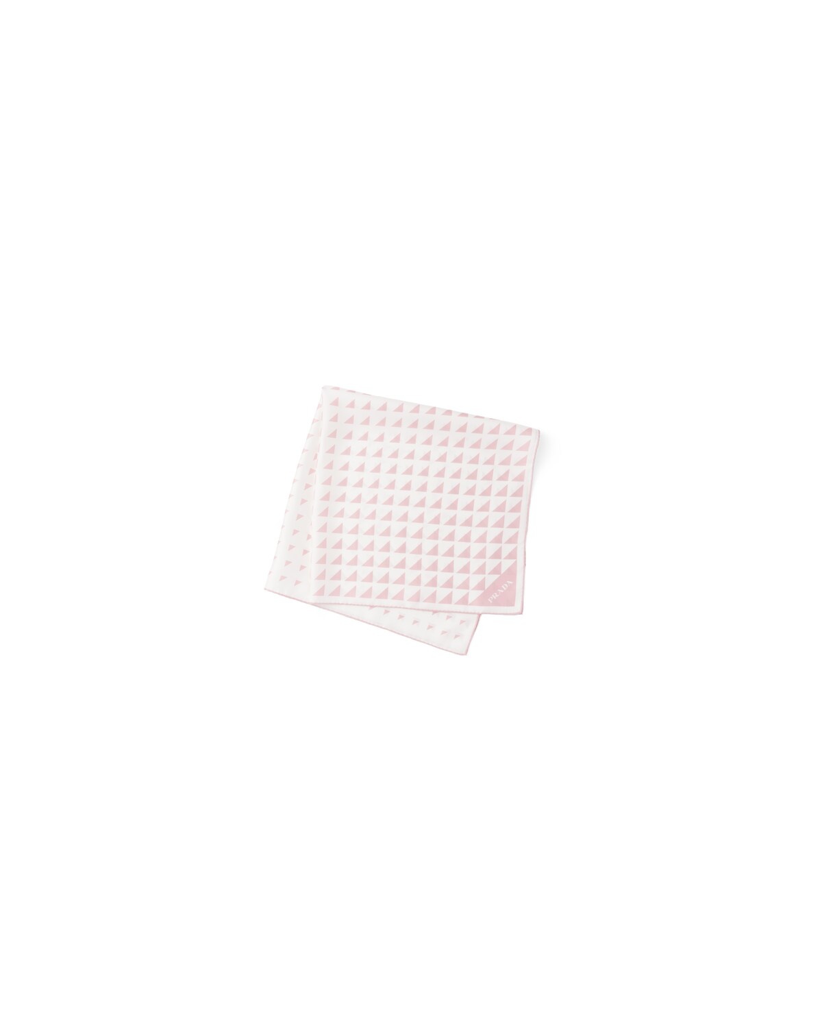Printed twill scarf - 1