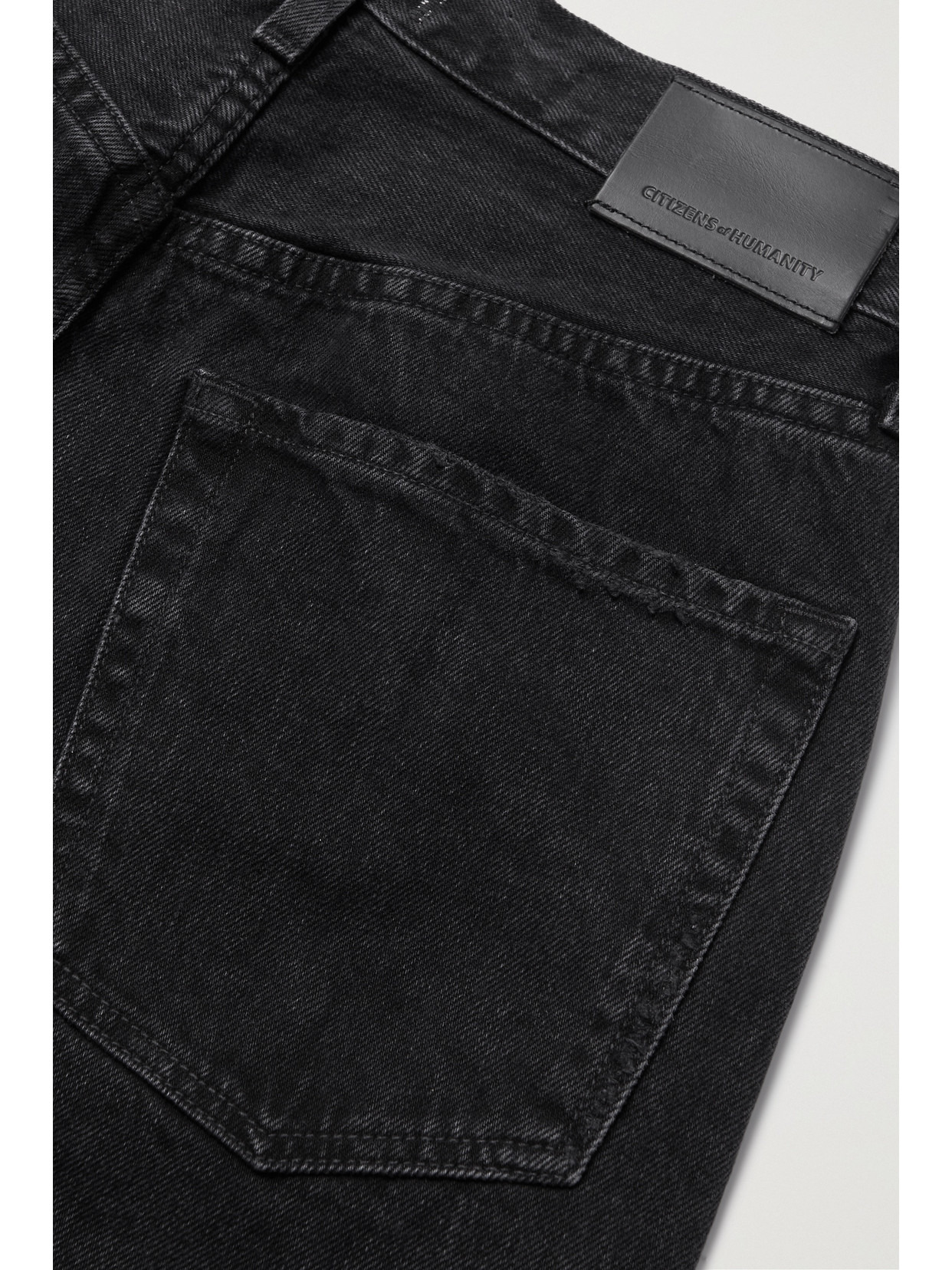 Ayla Baggy Mid-rise Wide-leg Organic Jeans - 6
