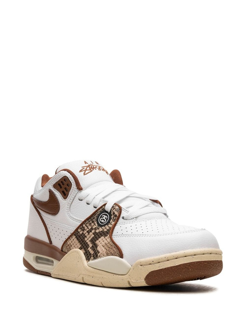 Nike x Stussy Air Flight 89 "Pecan Fossil" sneakers outlook
