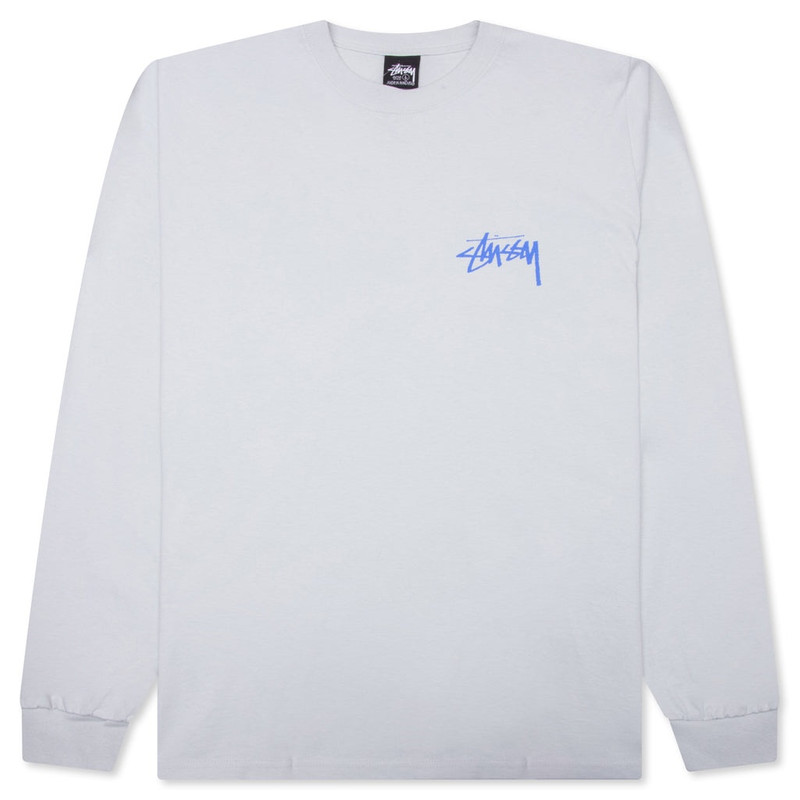 BEAT CRAZY L/S TEE - FOG - 1