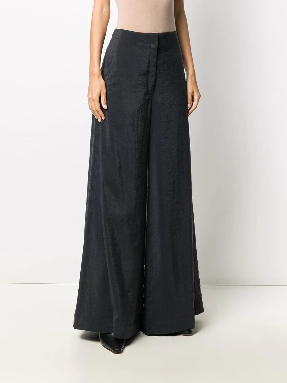 plain palazzo pants  - 3