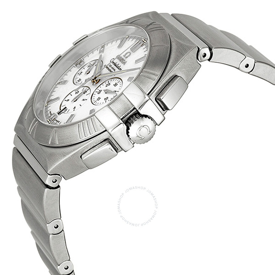 Pre-owned Omega Constellation Chronograph White Dial Men's Watch 15142000 - 2