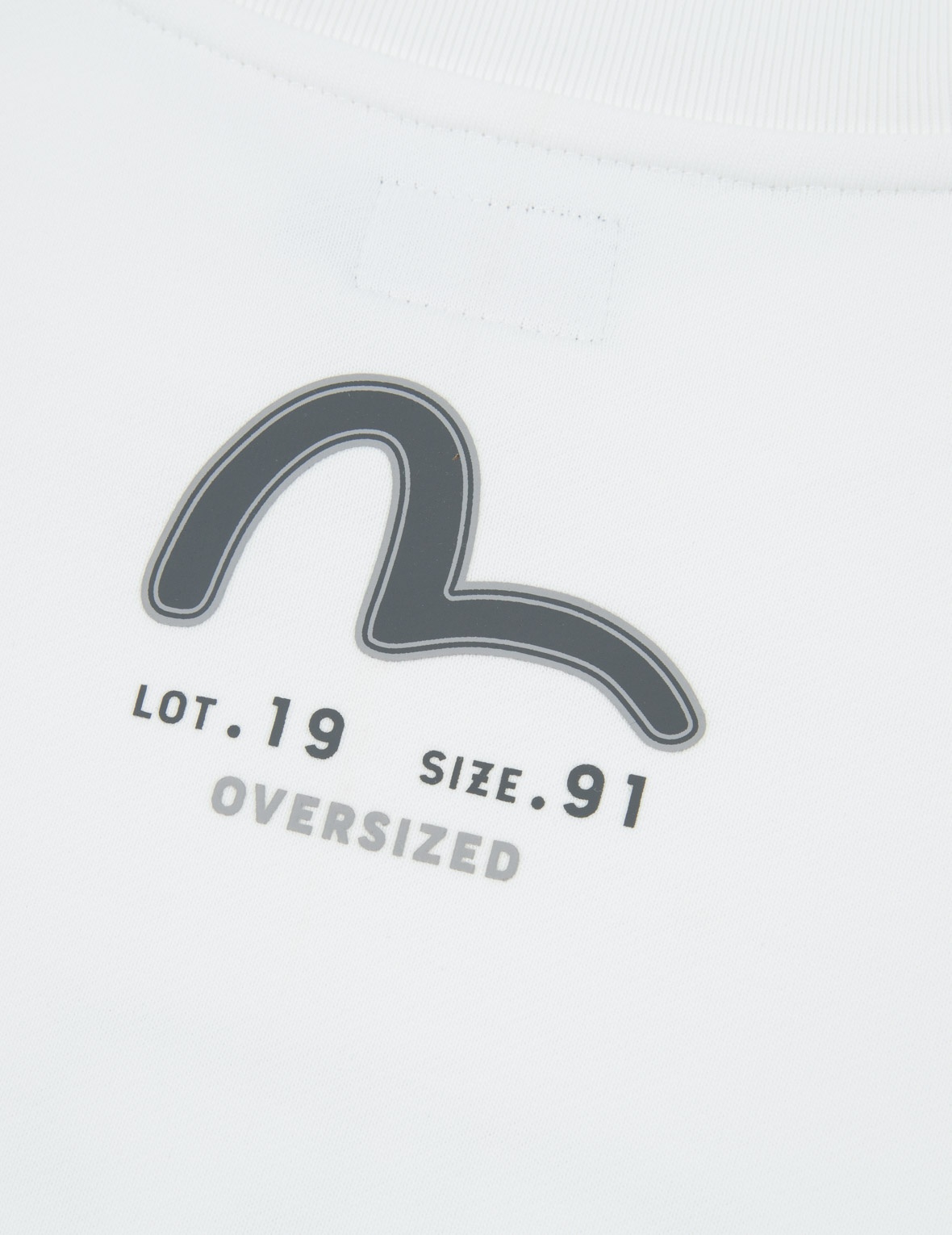 RETRO LOGO PRINT OVERSIZED SWEATSHIRT - 9