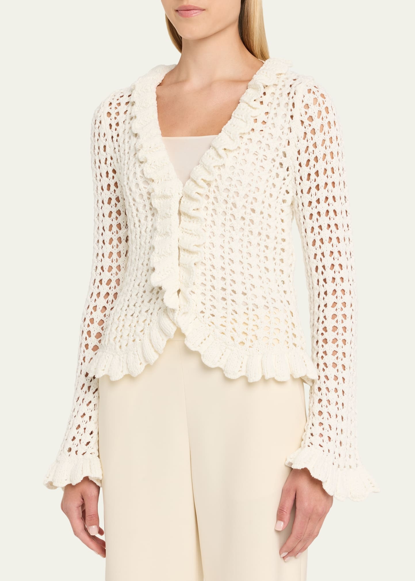 Solaris Open Stitch Cardigan - 4