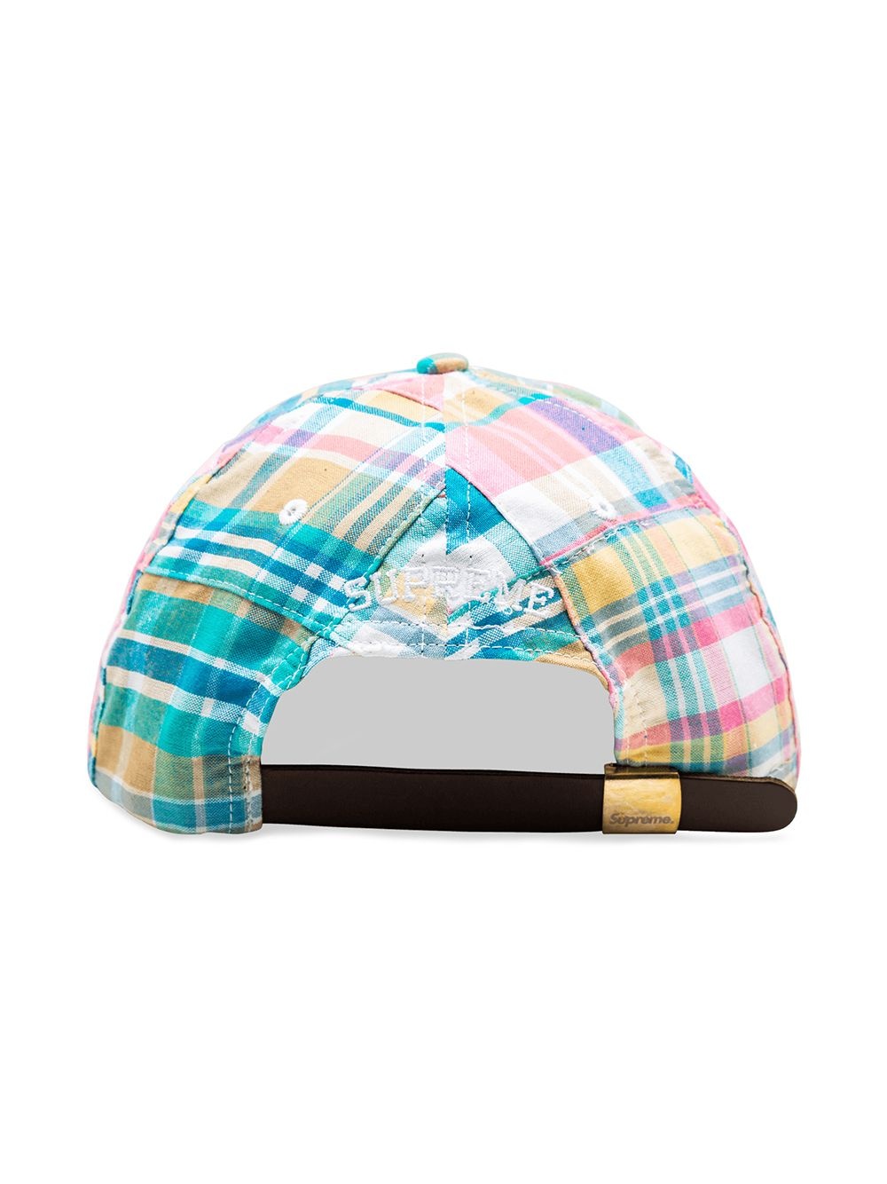 Patchwork Madras S Logo 6-Panel cap - 2