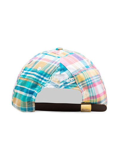 Supreme Patchwork Madras S Logo 6-Panel cap outlook