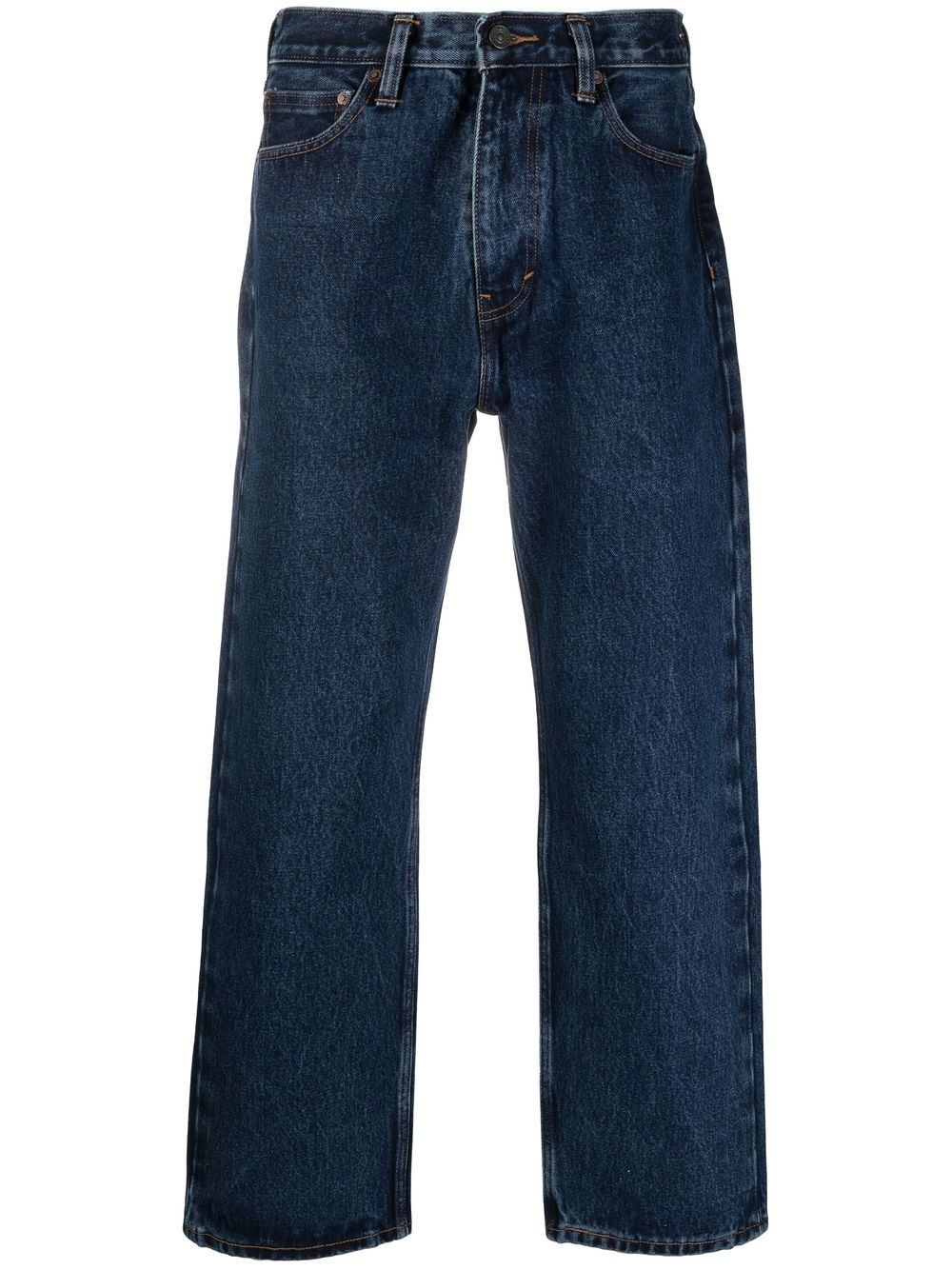 straight-leg denim jeans - 1