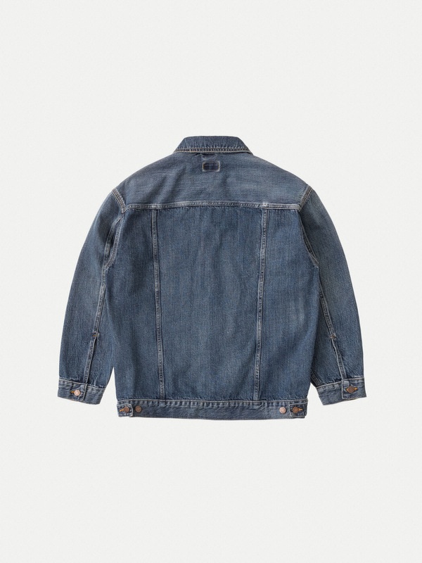 Elin Blue Maze Denim Jacket - 4