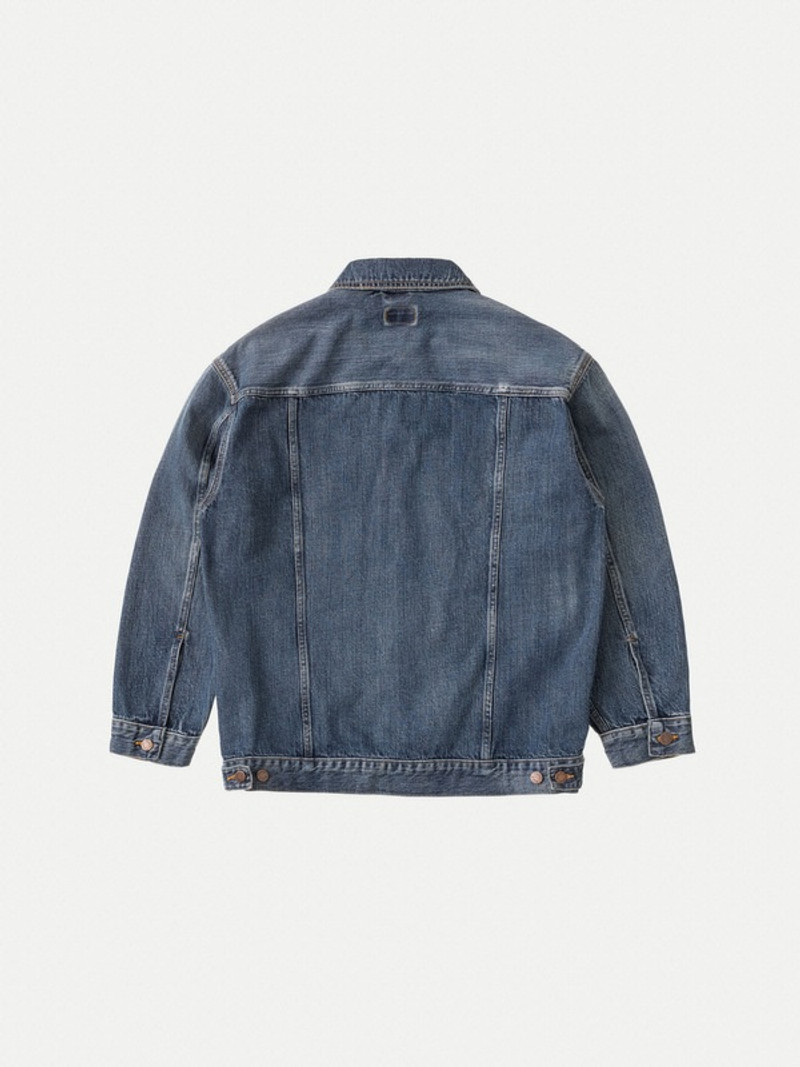 Elin Blue Maze Denim Jacket 4