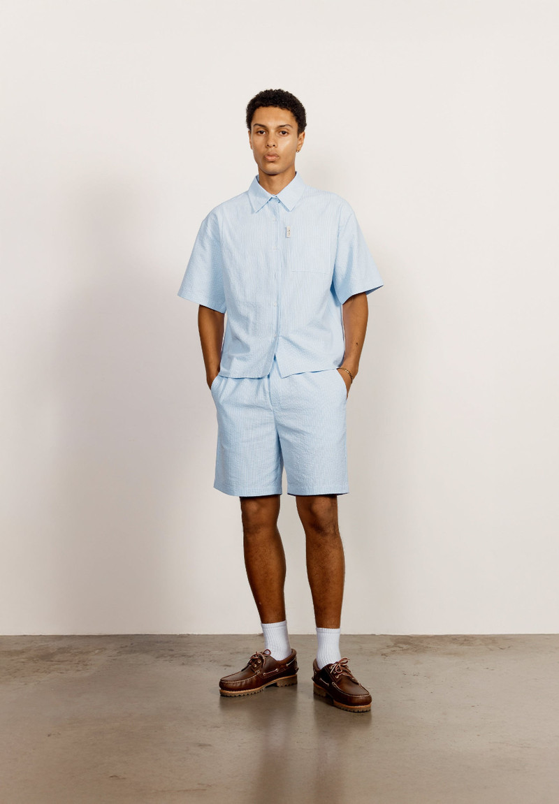 SEERSUCKER BOX FIT SHIRT 3