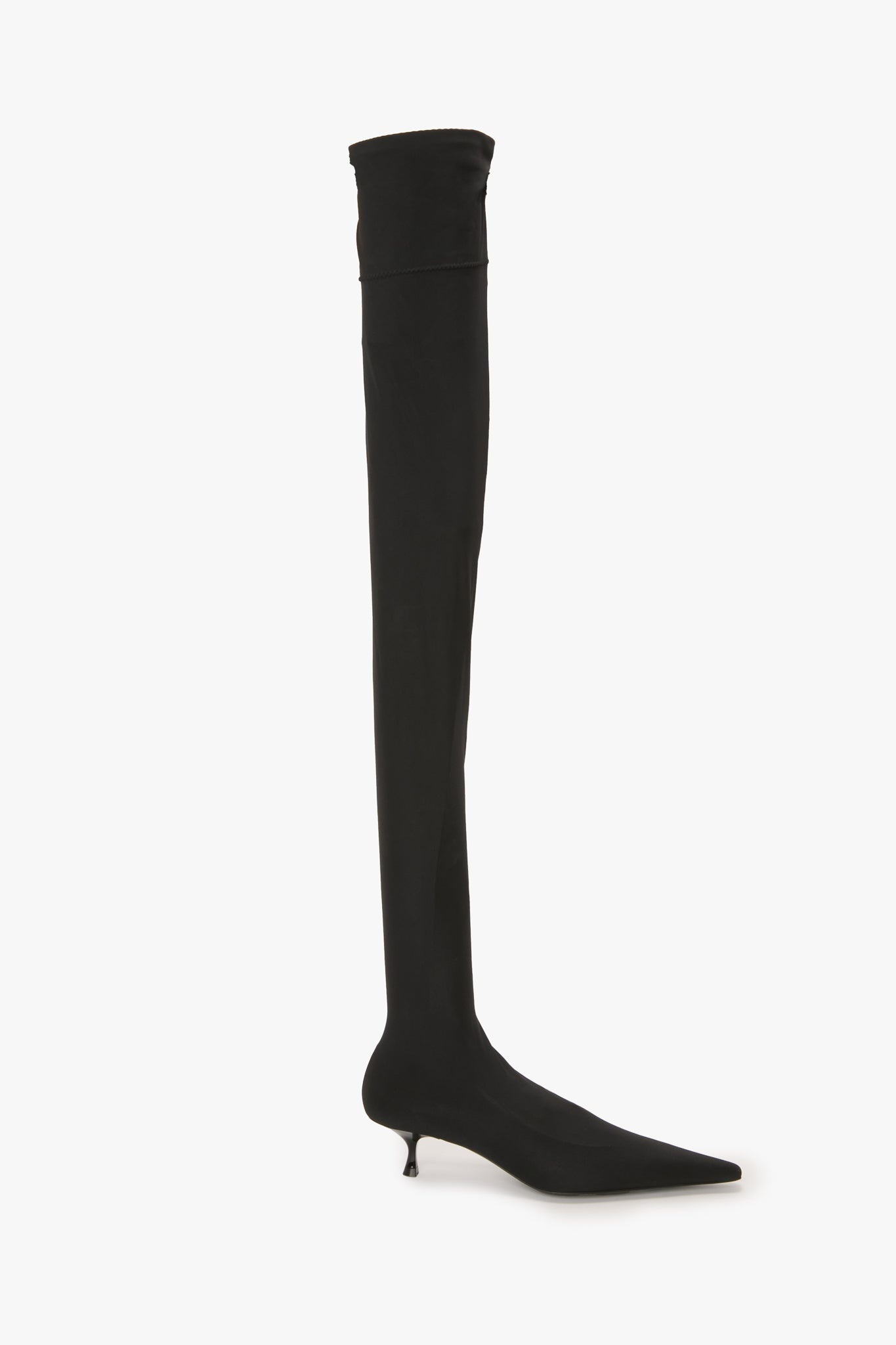 Sloan Jersey Boot In Black - 1