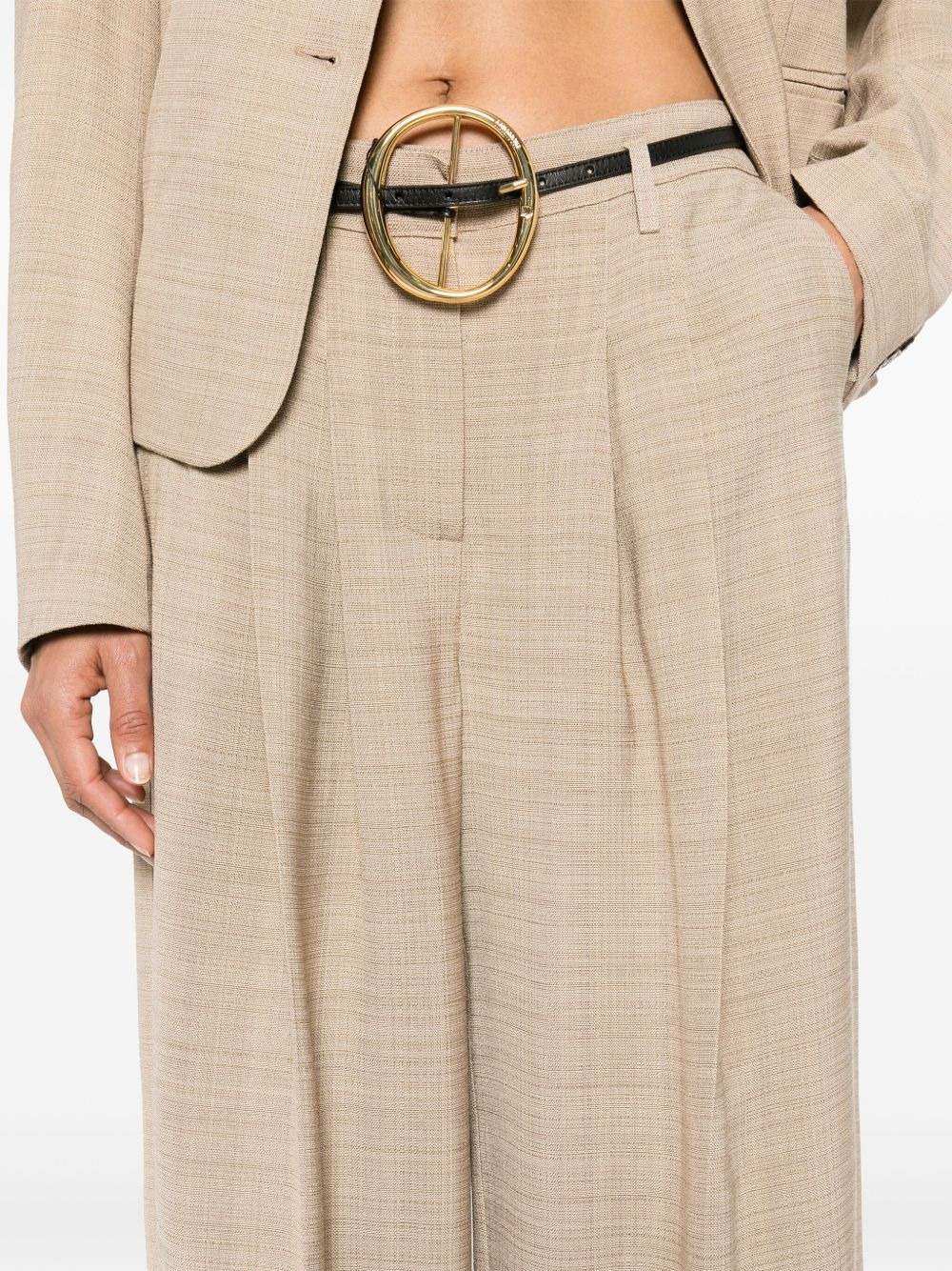 Lotus wide-leg trousers - 5