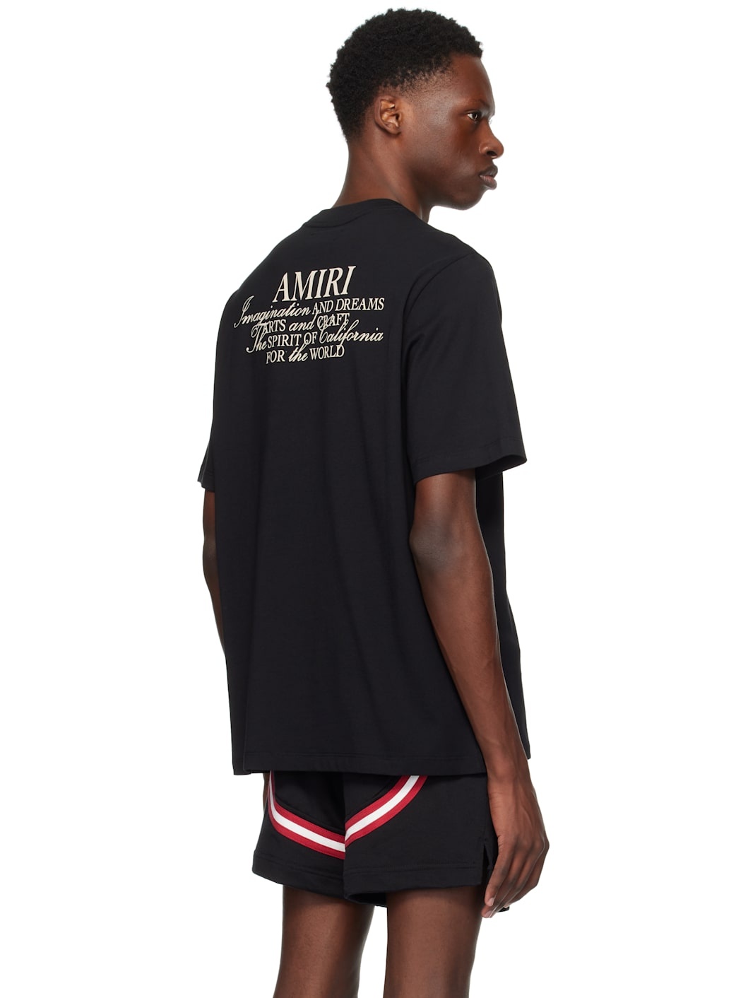 Black 'AMIRI Spirit' T-shirt - 3