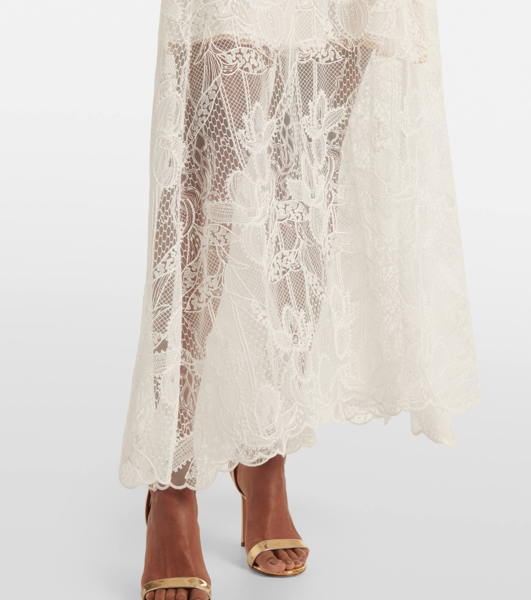 Lace gown - 5