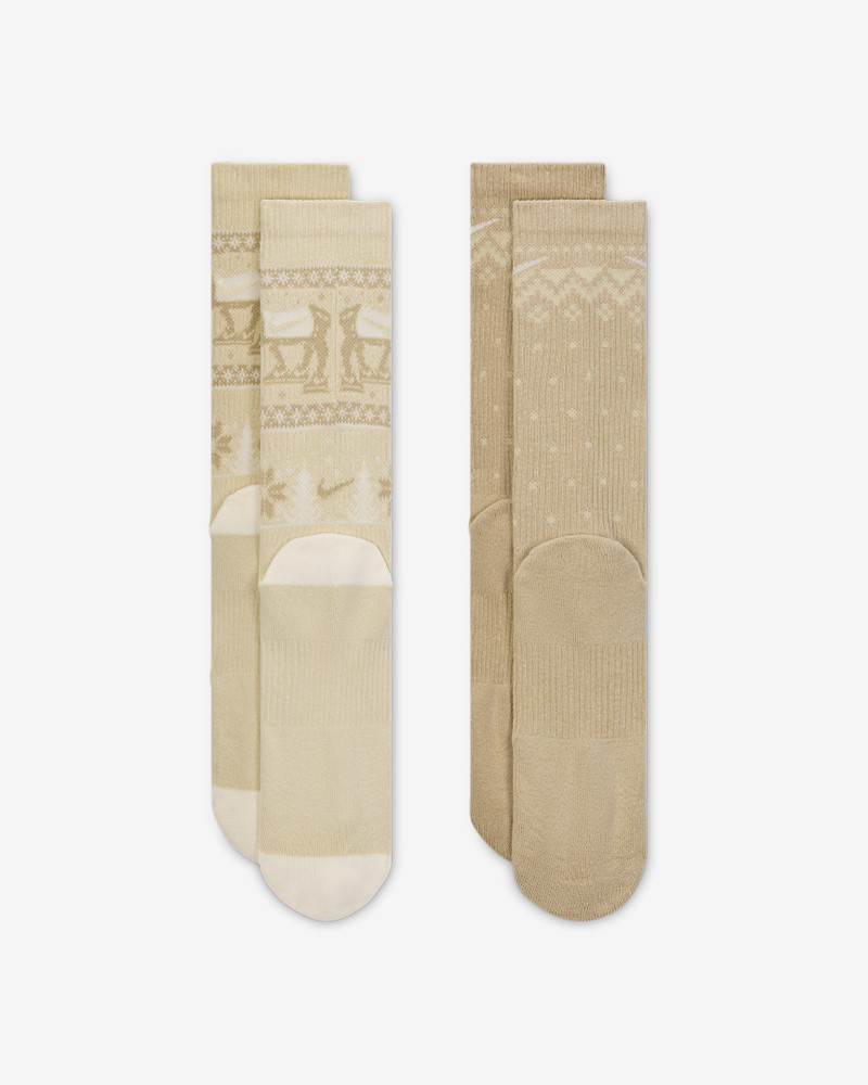 Nike Everyday Plus Cushioned Winter Wonderland Crew Socks (2 Pairs) 3