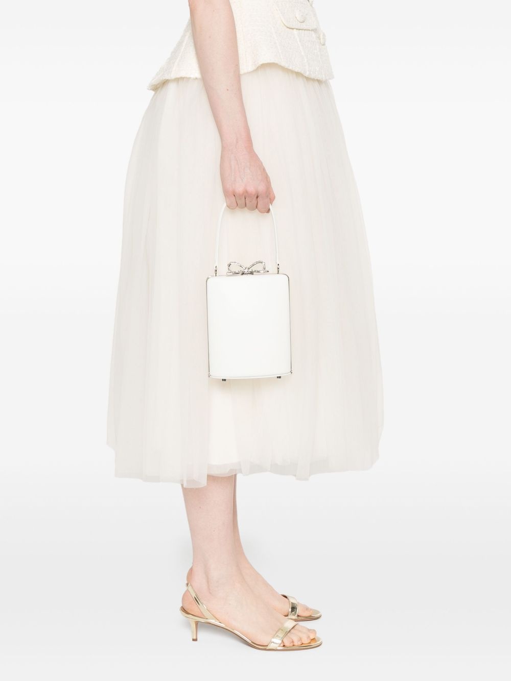 bow-detailed tote bag - 2
