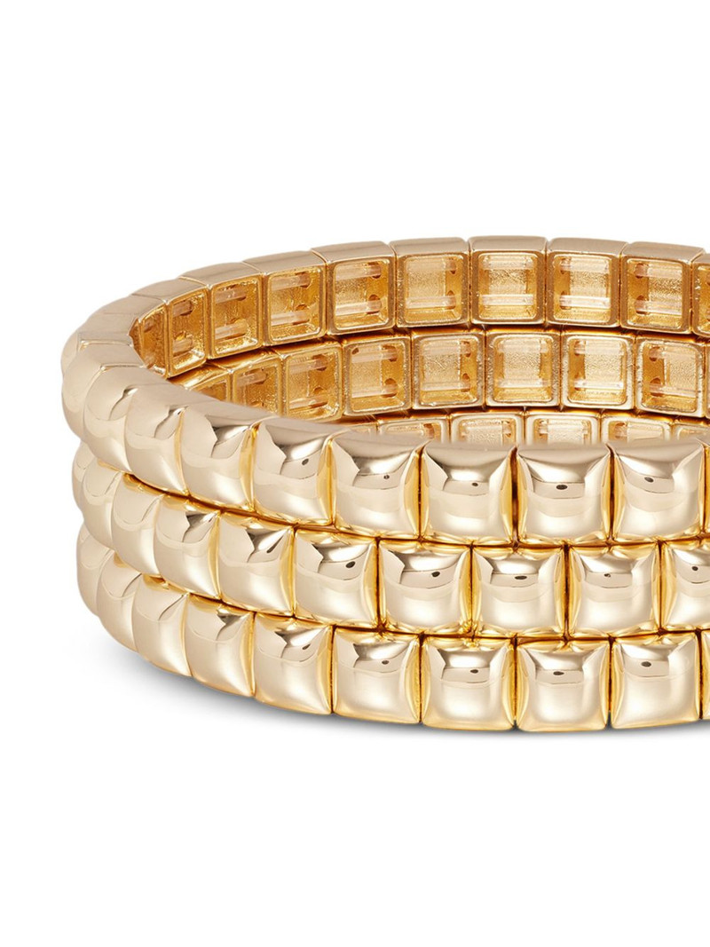 ROXANNE ASSOULIN Mini Square Stud bracelet outlook