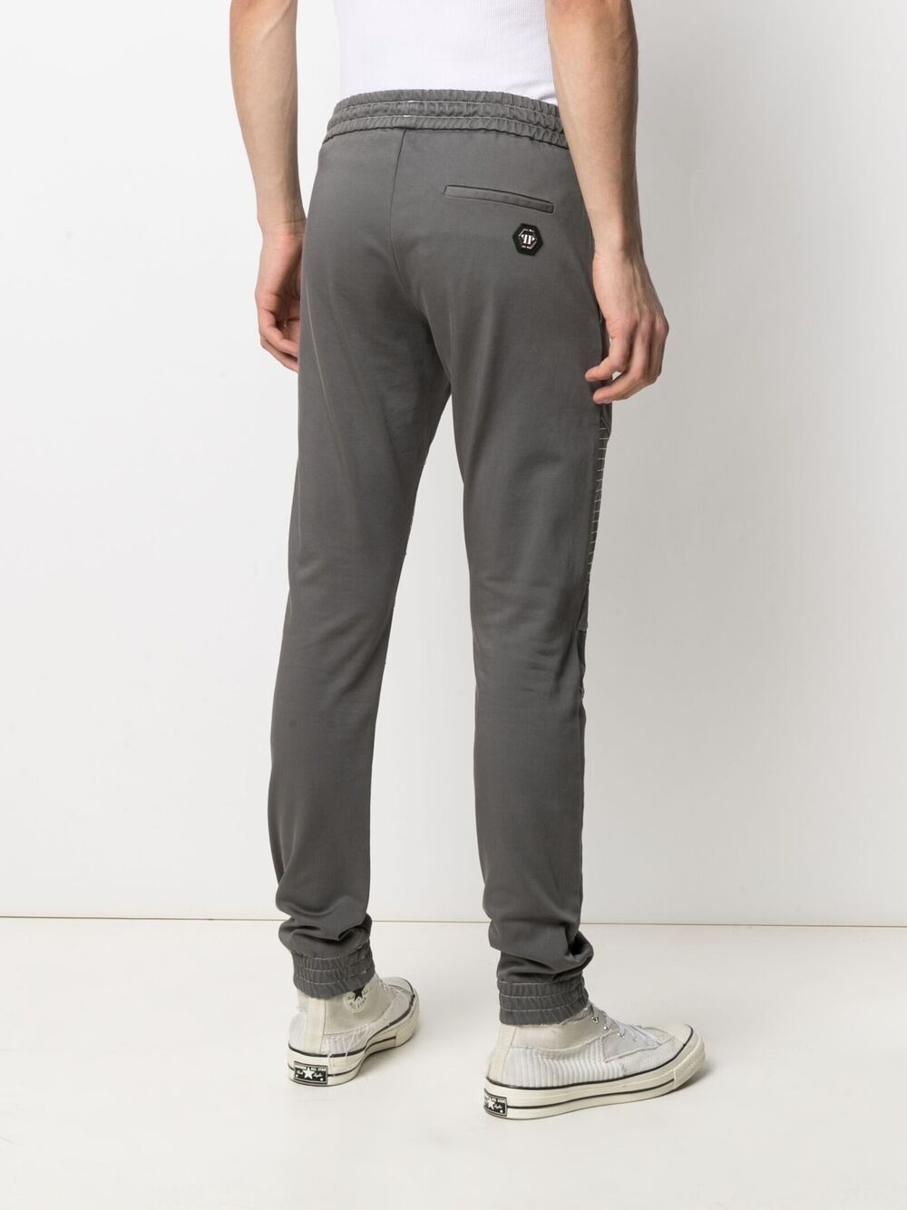 Iconic Plein panelled trousers - 4