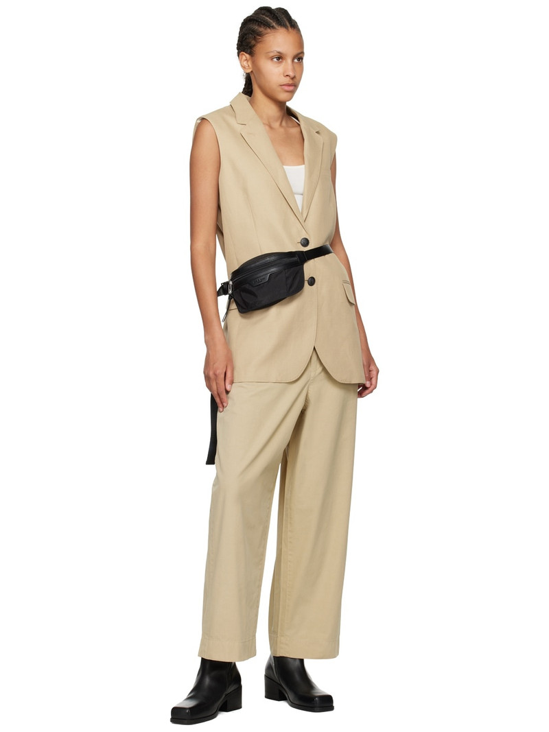 Black Mini Commuter Belt Bag 4