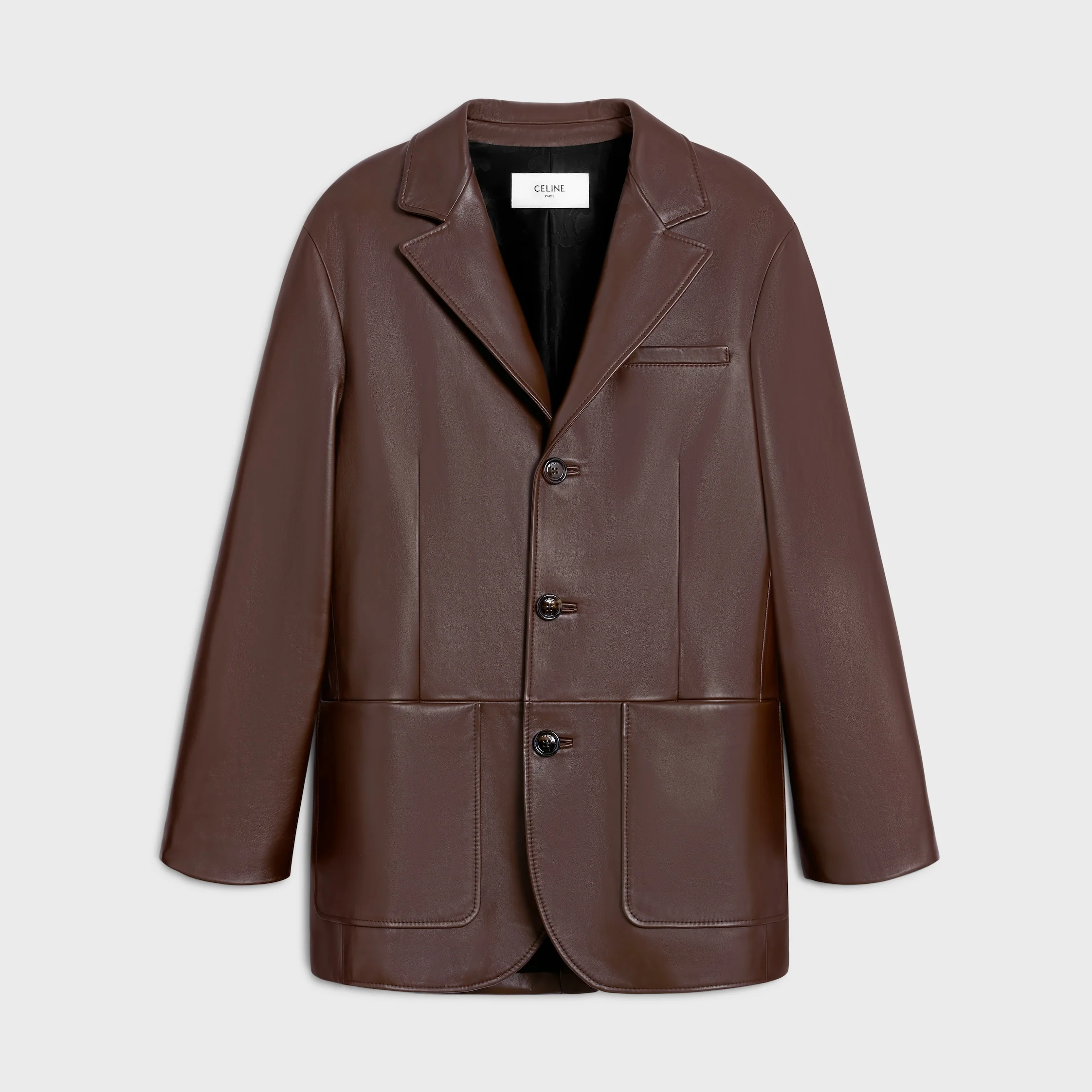tailored jacket IN soft lambskin - 1