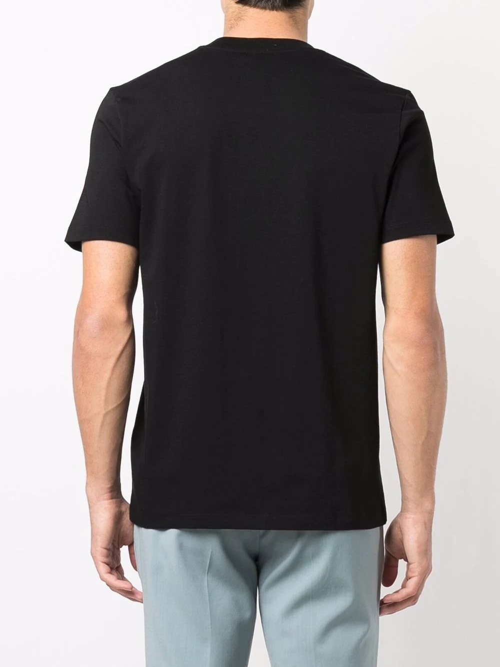 crew-neck fitted T-shirt - 4