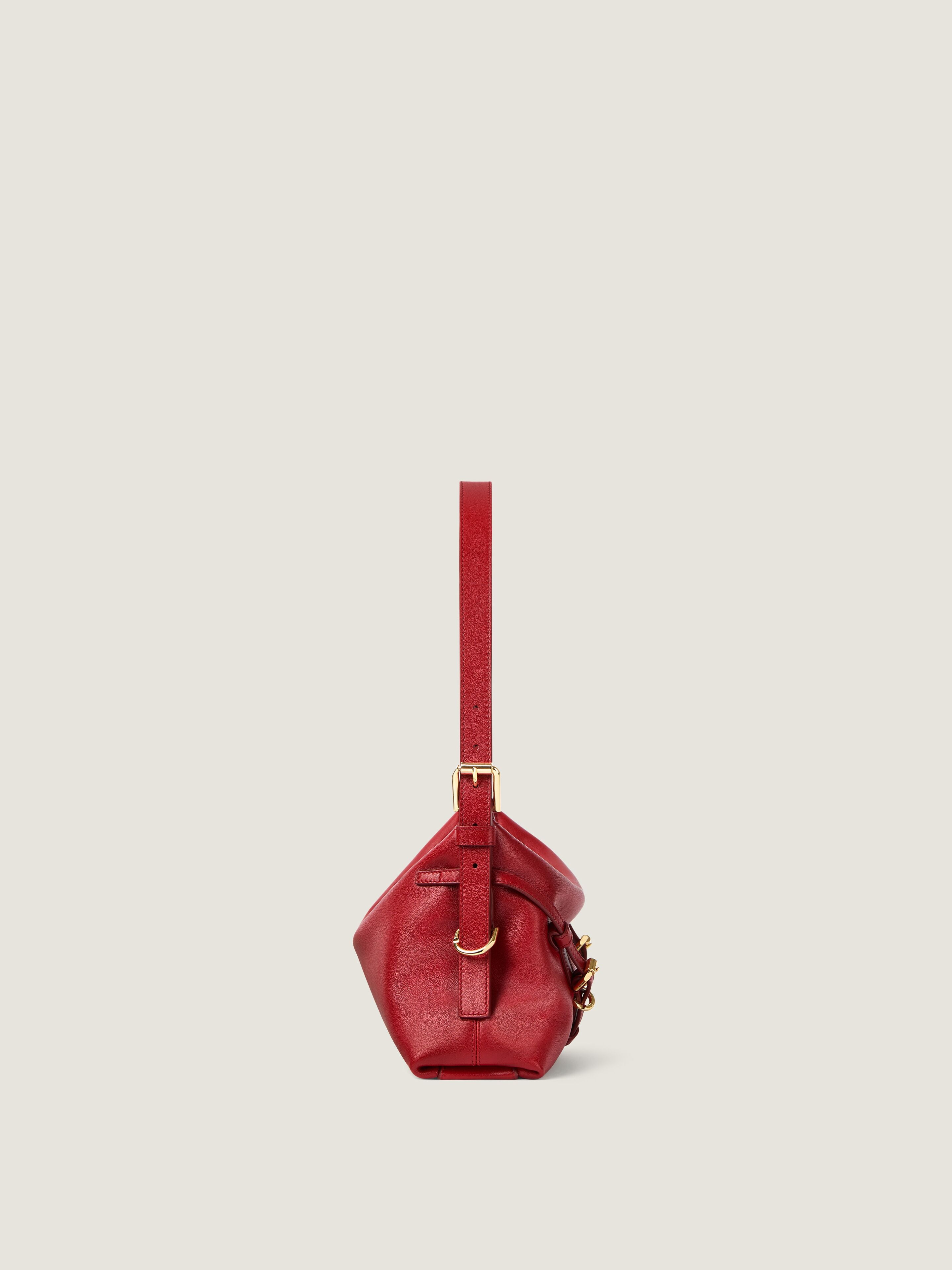 MINI VOYOU BAG IN SHINY LEATHER - 3