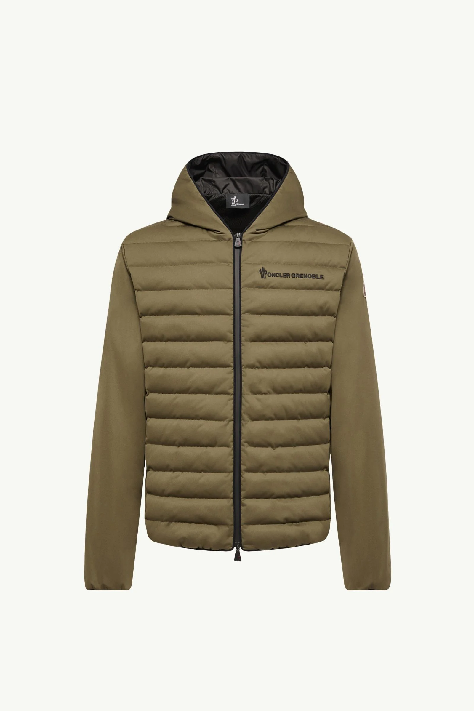 Padded Zip-Up Hoodie - 1