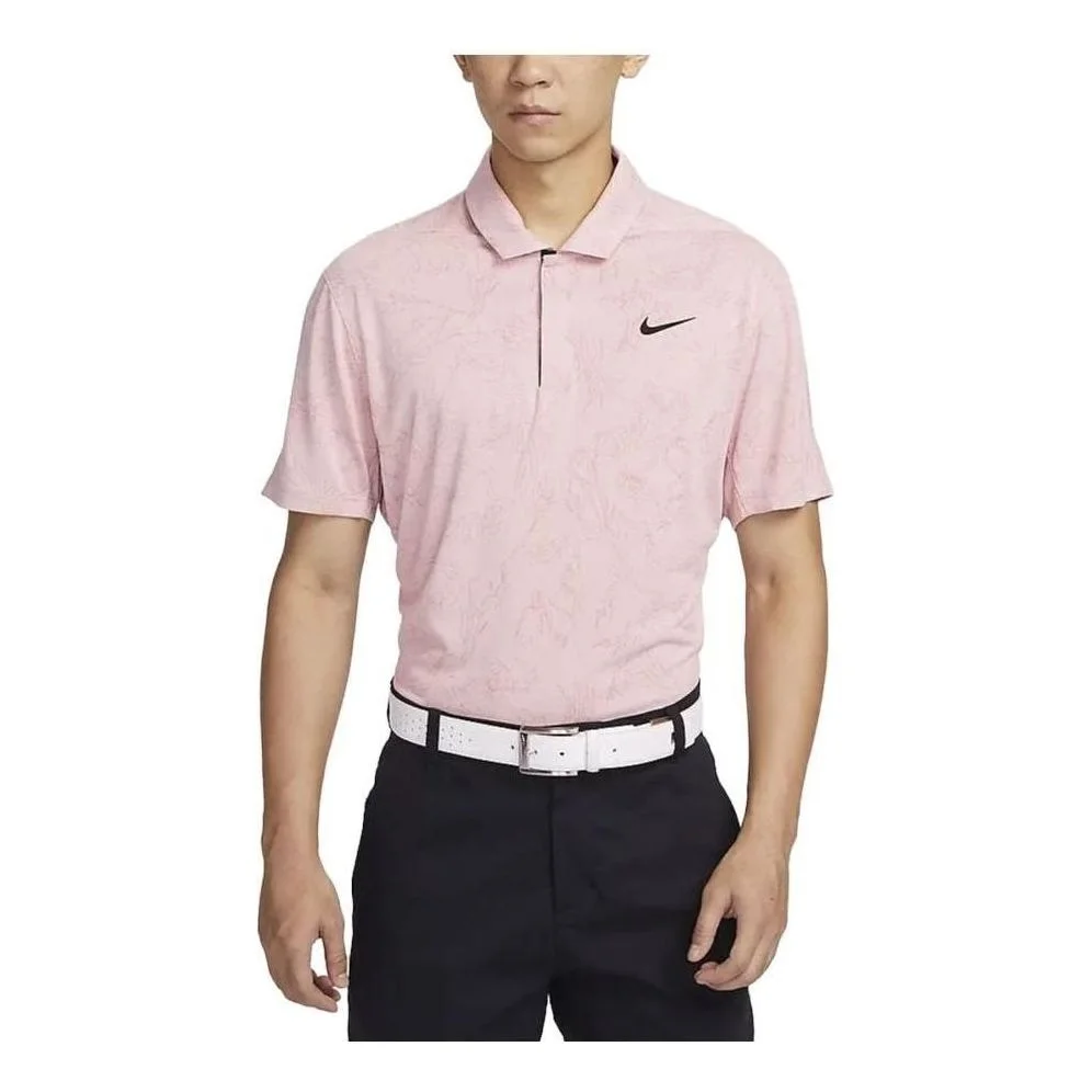 Nike Dri-FIT Tiger Woods ADV Golf Polo Shirt 'Pink' DZ5381-601 - 1