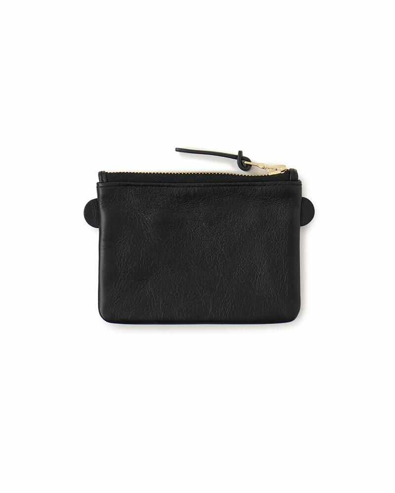 visvim LEATHER ESSENTIALS CASE BLACK outlook