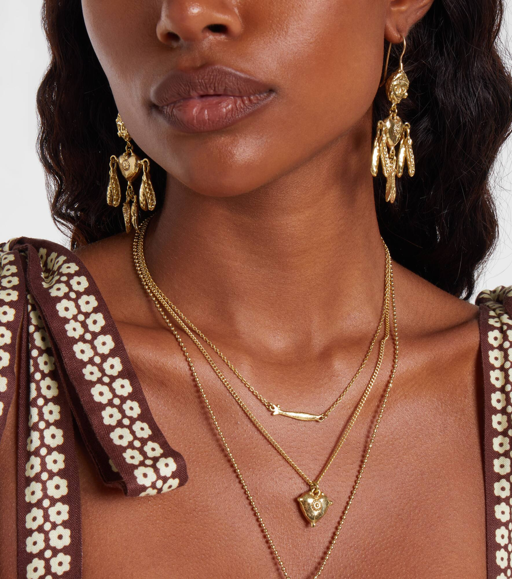 Drop earrings - 6