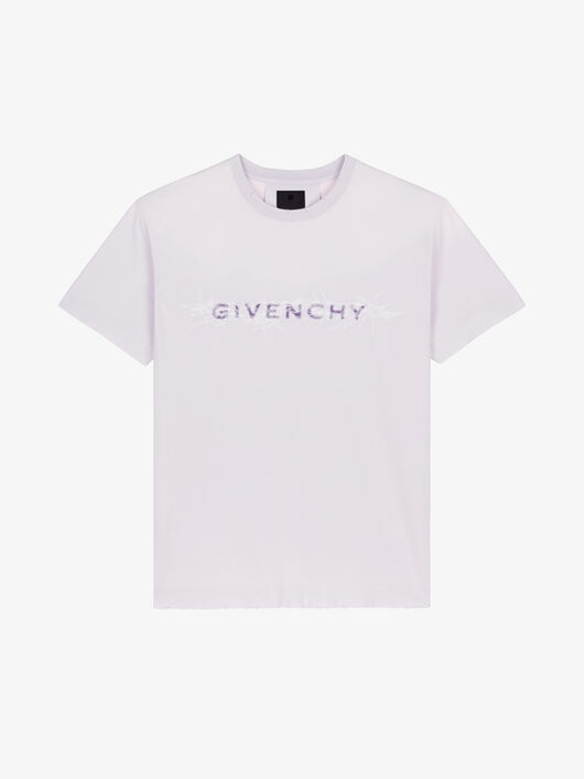 GIVENCHY BARBED WIRE VINTAGE OVERSIZED T-SHIRT - 4