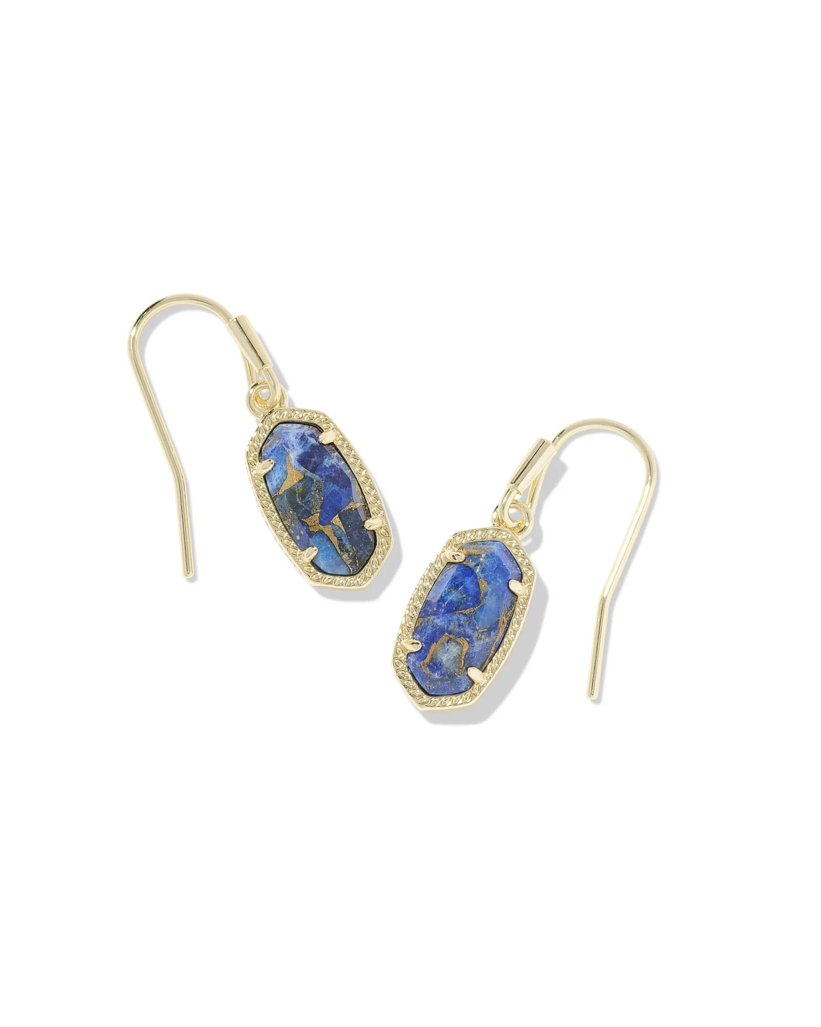 Lee Gold Drop Earrings - 1