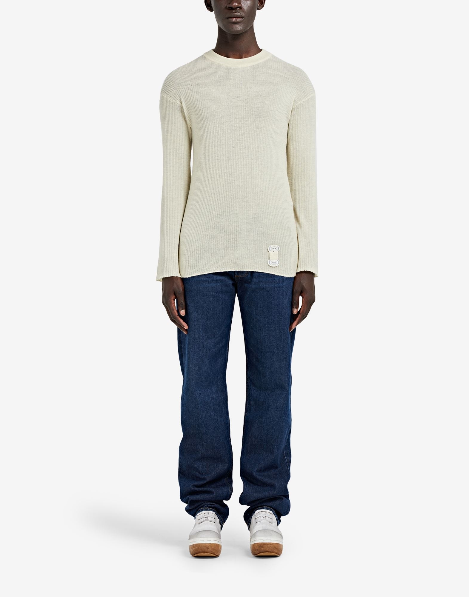 High neck ribbed sweater - 2