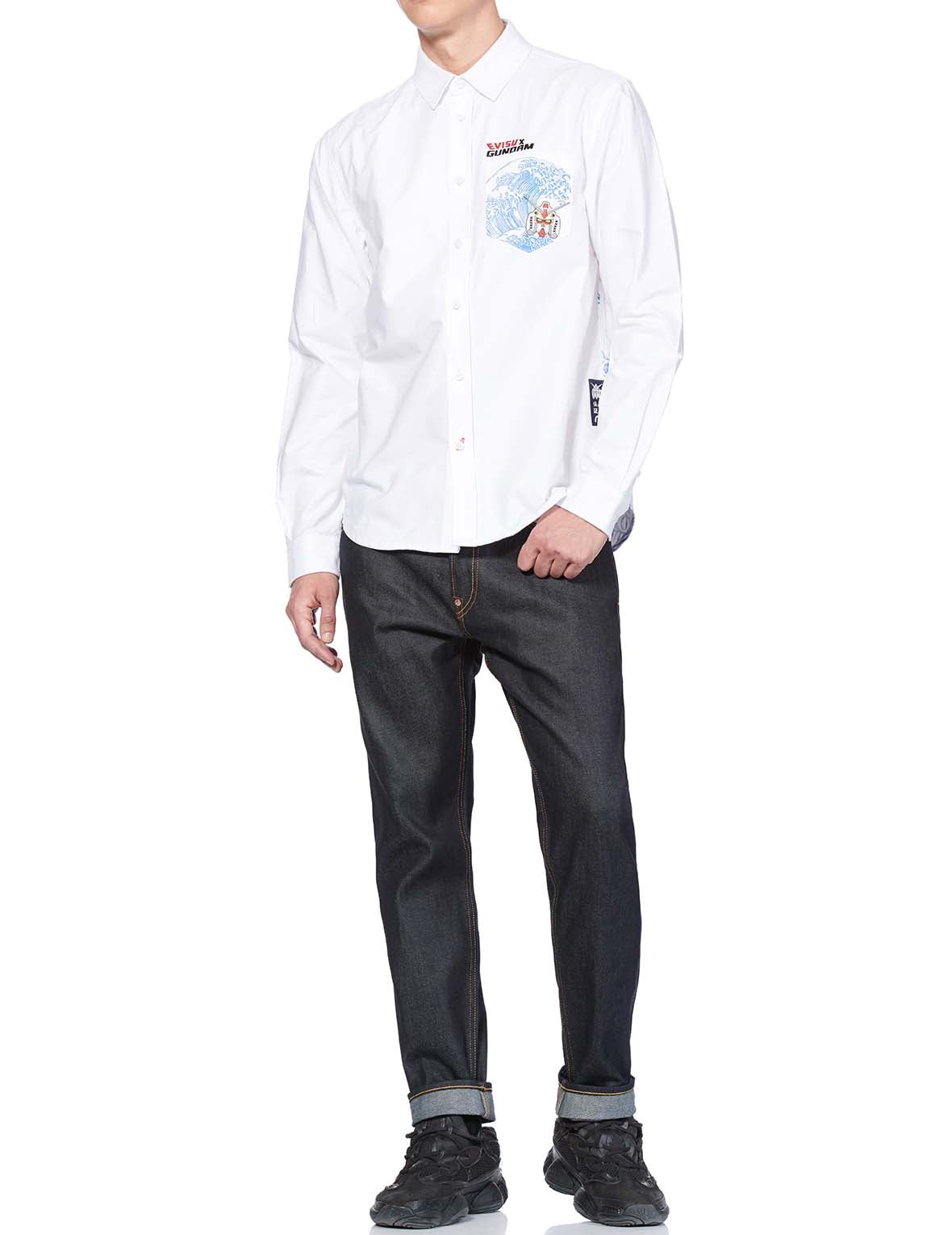 Seagull-inserted RX-78-2 GUNDAM Printed Shirt - 5