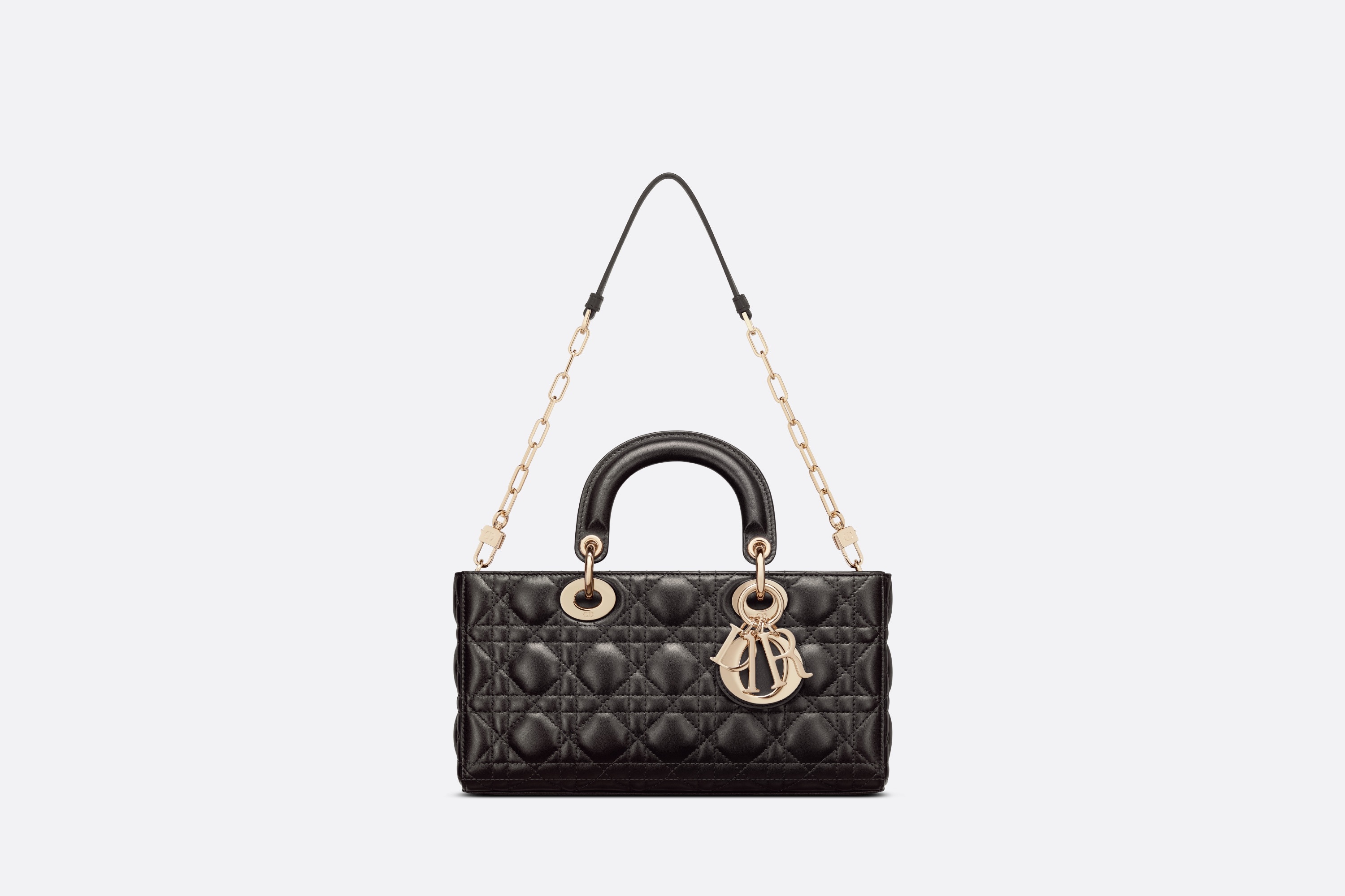 【関税&送料込】Dior Medium Lady D-Joy Bag Medium Lady D-Joy Bag Latte Cannage Lambskin | DIOR