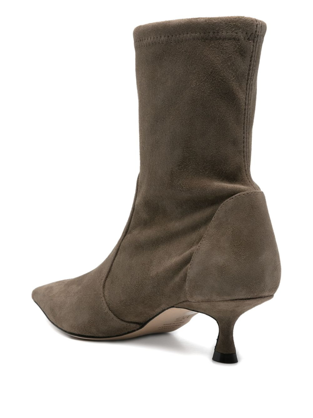 pointed-toe sock boots - 3