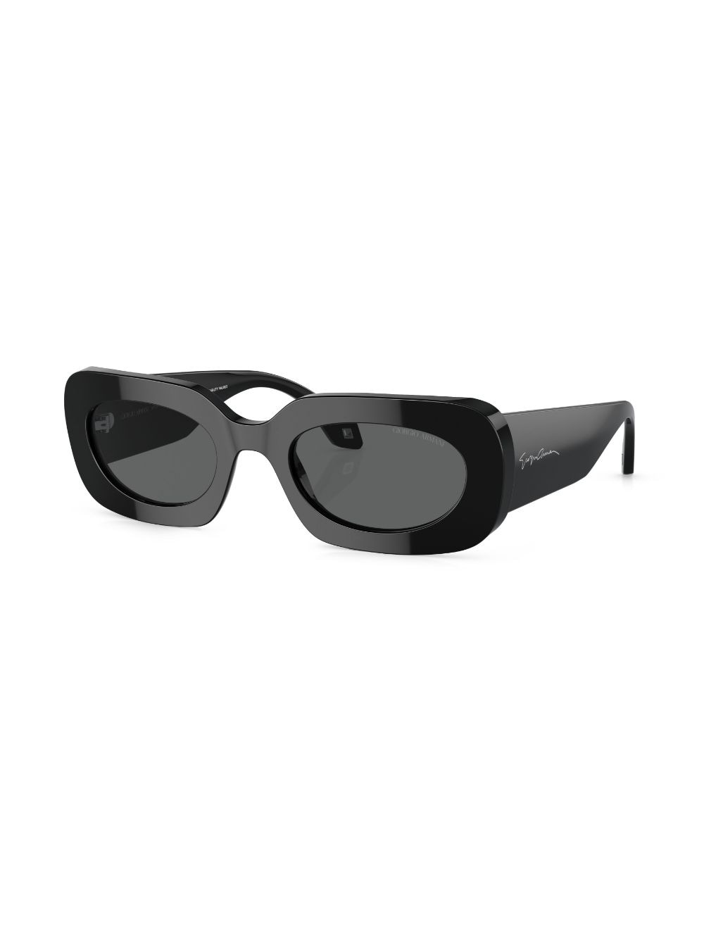 logo-print square-frame sunglasses - 2