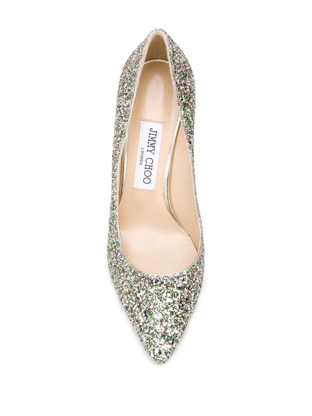 Love 65mm glitter pumps - 4