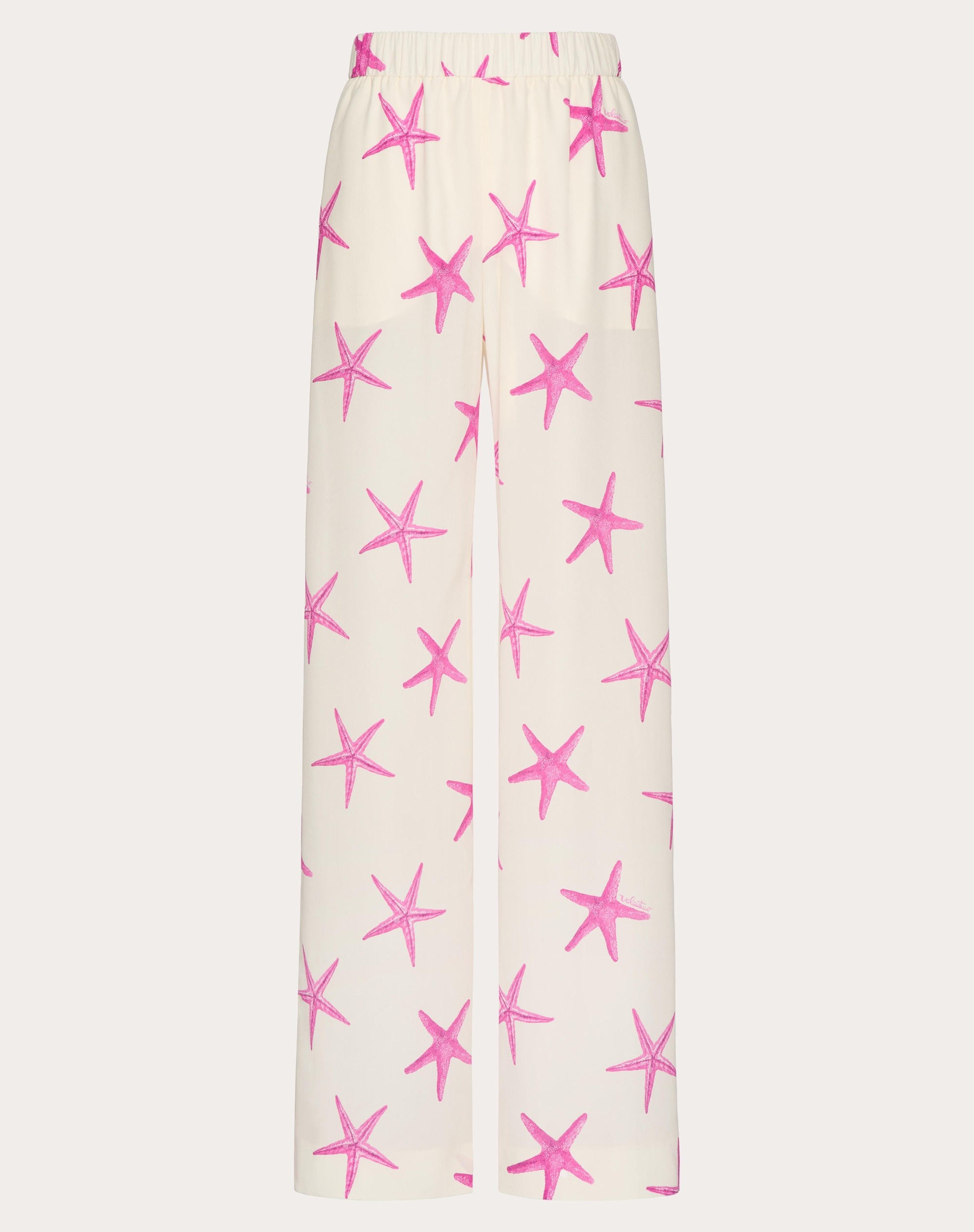 STARFISH CREPE DE CHINE PANTS - 1