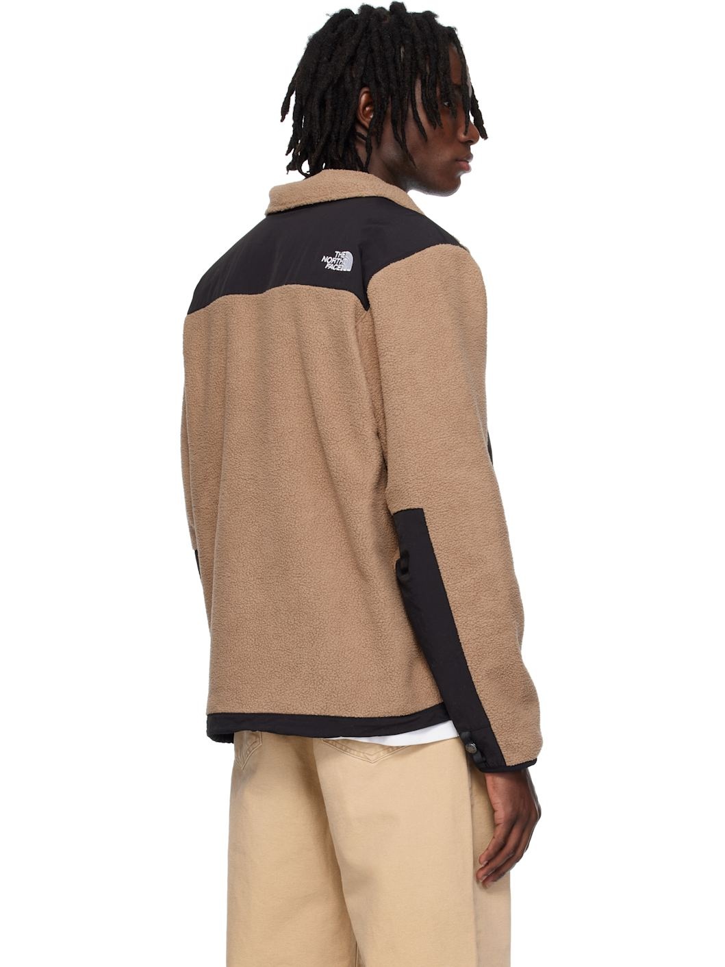 Brown & Black Retro Denali Jacket - 3