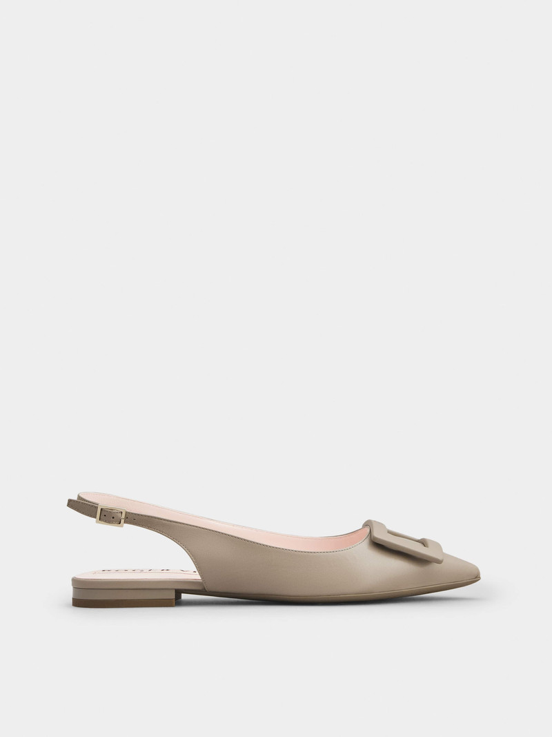 Gommettine Slingback Ballerinas in Nappa Leather 1