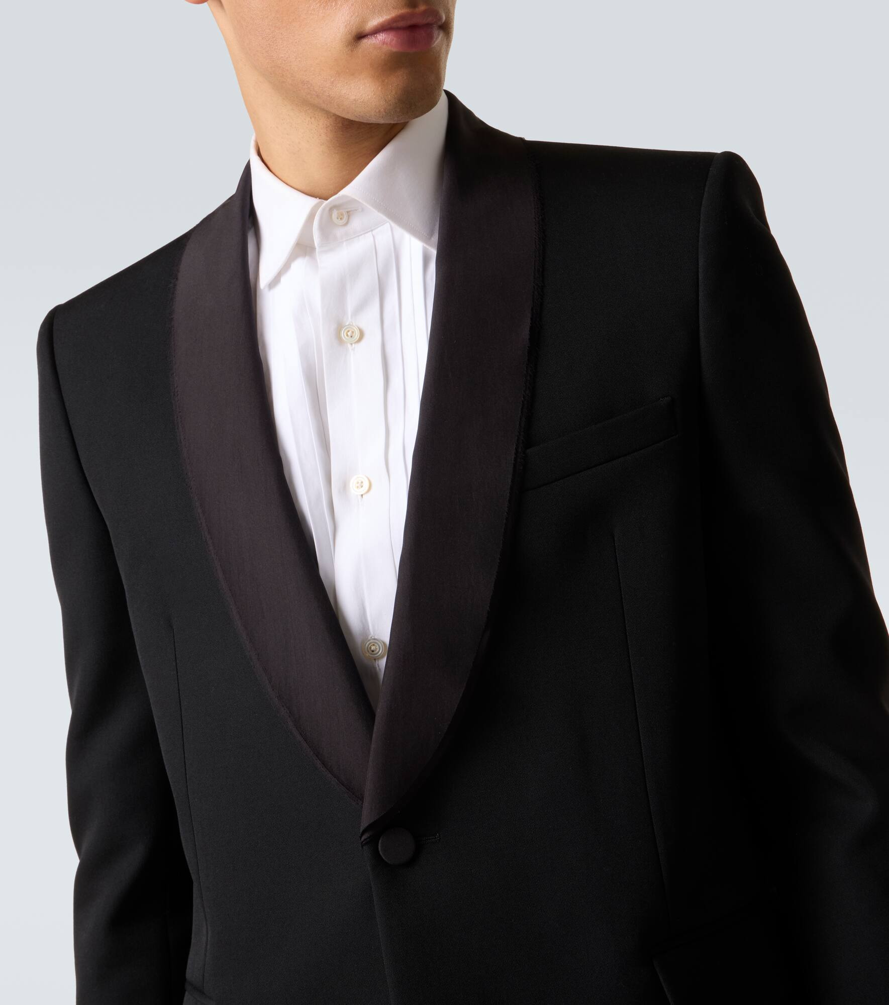 Virgin wool suit jacket - 6